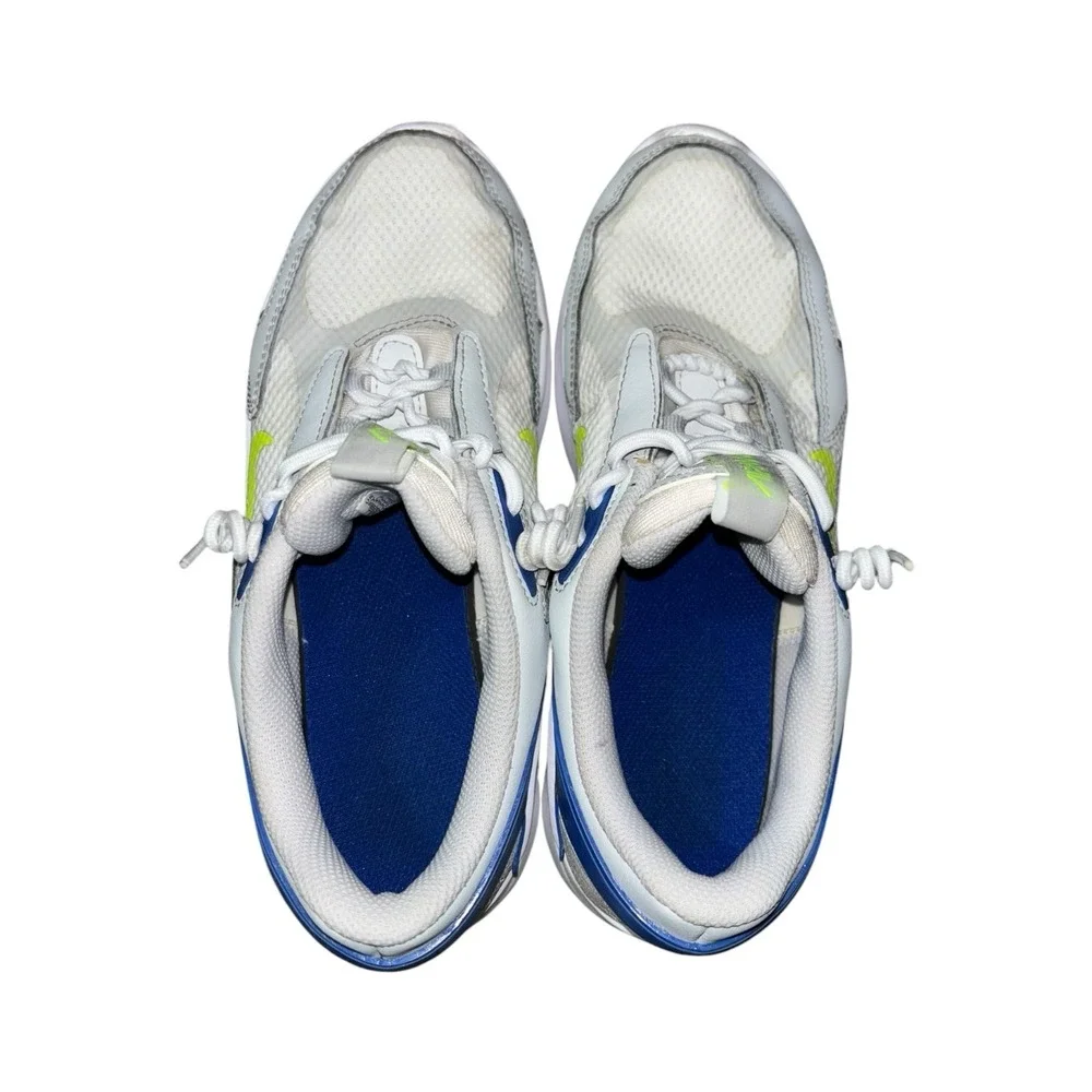 Nike Air Max Bolt GS Pure Platinum Royal Volt Size 5Y CW1626-004 Running Shoes